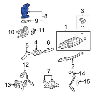 Honda OE - Exhaust Gas Recirculation (EGR) Valve