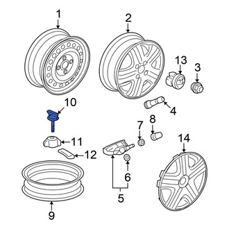 Honda OE - Spare Tire Stud