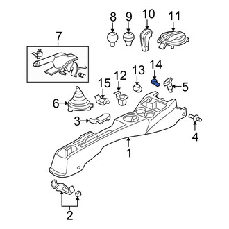 Honda OE - Front 12 Volt Accessory Power Outlet
