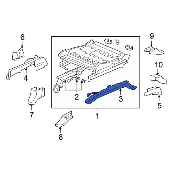 Air Bag Seat Sensor Mat