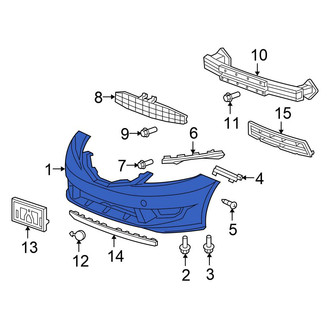Honda OE - Front Bumper Cover