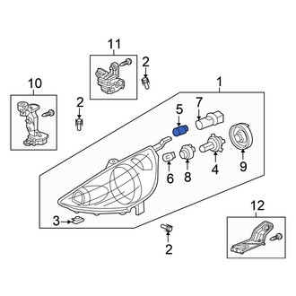 Honda OE - Front Side Marker Light Bulb