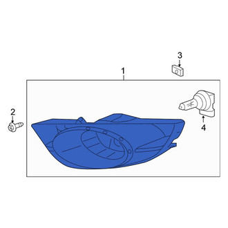Honda OE - Front Right Fog Light