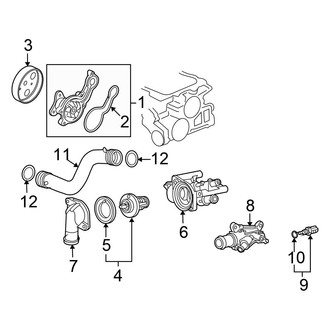 Honda OE - Cooling - Water Pump (Base / Sport)