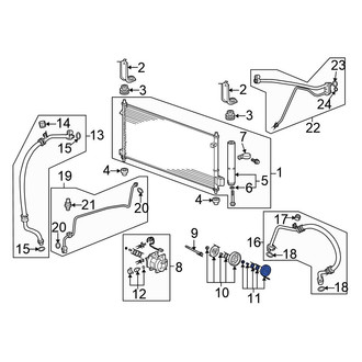 Honda OE - A/C Compressor Clutch Coil