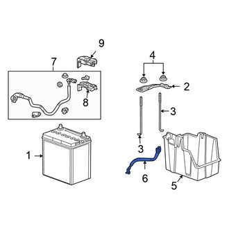 Honda OE - Battery Cable