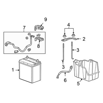 Honda OE - Electrical - Battery