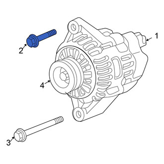 Honda OE - Upper Alternator Bolt