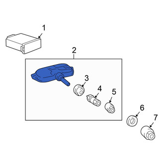 Honda OE - Tire Pressure Monitoring System (TPMS) Sensor