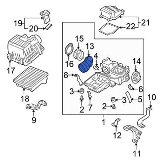 Honda OE - Engine Air Intake Hose