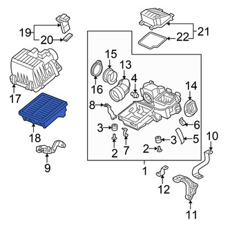 Honda OE - Engine Air Filter