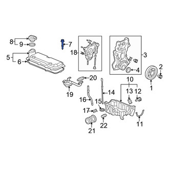 Honda OE - Engine Valve Cover Bolt