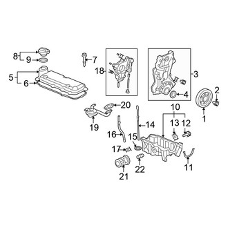 Honda OE - Engine / Transaxle - Engine Parts