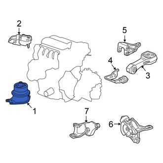 Honda OE - Front Engine Mount