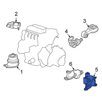 Honda OE - Automatic Transmission Mount