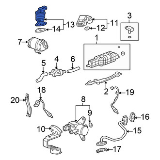 Honda OE - Exhaust Gas Recirculation (EGR) Valve
