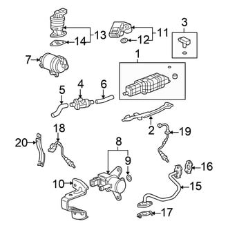 Honda OE - Emission System - Emission Components