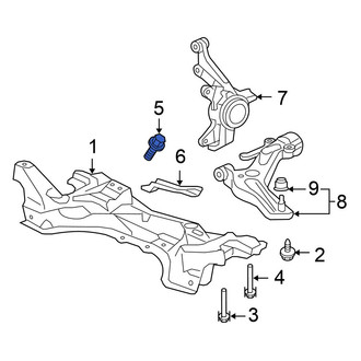 Honda OE - Engine Cradle Bolt