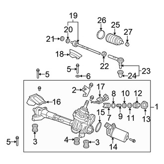 Honda OE - Steering Gear & Linkage