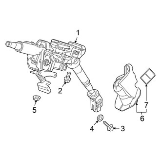 Honda OE - Steering Column Assembly