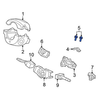 Honda OE - Steering Column Lock Bolt