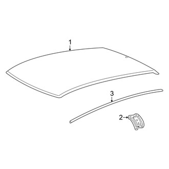 Honda OE - Roof - Exterior Trim