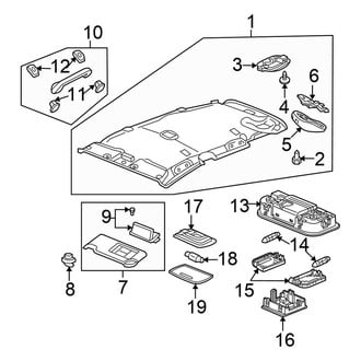 Honda OE - Roof - Interior Trim