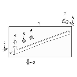 Honda OE - Pillars, Rocker & Floor - Exterior Trim