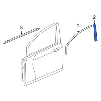 Honda OE - Front Right Door Applique