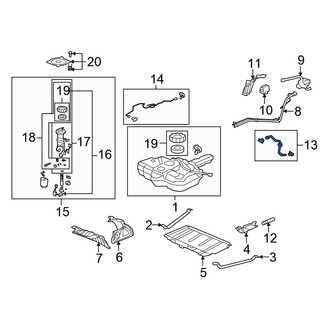 Honda OE - Evaporative Emissions System Lines