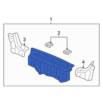 Honda OE - Rear Rear Body Panel