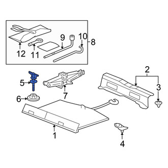 Honda OE - Spare Tire Stud