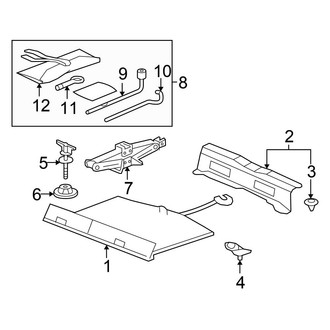 Honda OE - Rear Body & Floor - Interior Trim