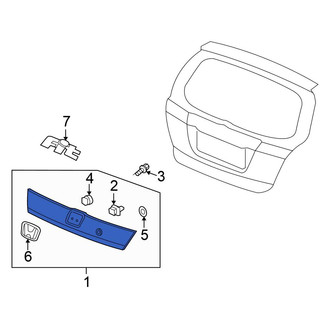 Honda OE - Rear Liftgate Finish Panel