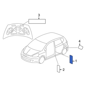 Honda OE - Engine Decal