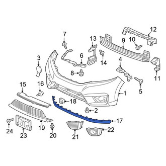 Honda OE - Front Radiator Support Air Deflector