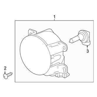 Honda OE - Front Lamps - Fog Lamps