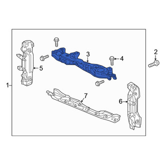 Honda OE - Front Upper Radiator Support Tie Bar