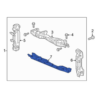 Honda OE - Front Lower Radiator Support Tie Bar