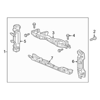 Honda OE - Radiator Support