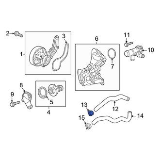 Honda OE - HVAC Heater Hose Clamp