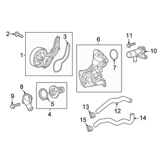 Honda OE - Cooling - Water Pump