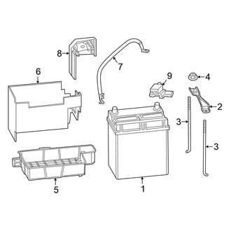 Honda OE - Electrical - Battery