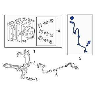 Honda OE - Front Right ABS Wheel Speed Sensor