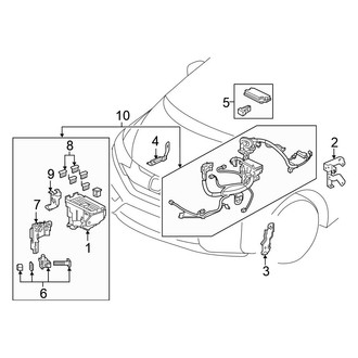 Honda OE - Electrical Components (Engine Compartment)