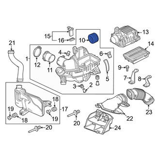 Honda OE - Engine Air Intake Hose