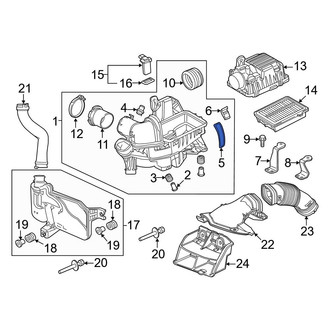 Honda OE - Air Filter Housing Clamp