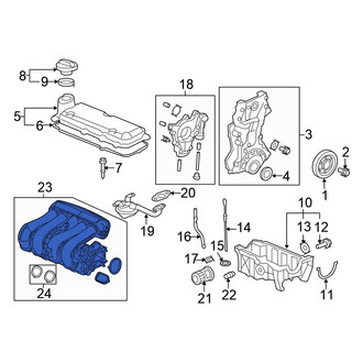 Honda OE - Engine Intake Manifold