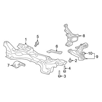 Honda OE - Front Suspension - Suspension Components