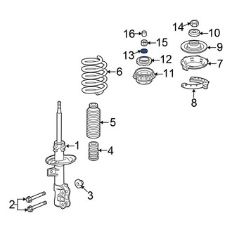 Honda OE - Suspension Strut Mount Washer
